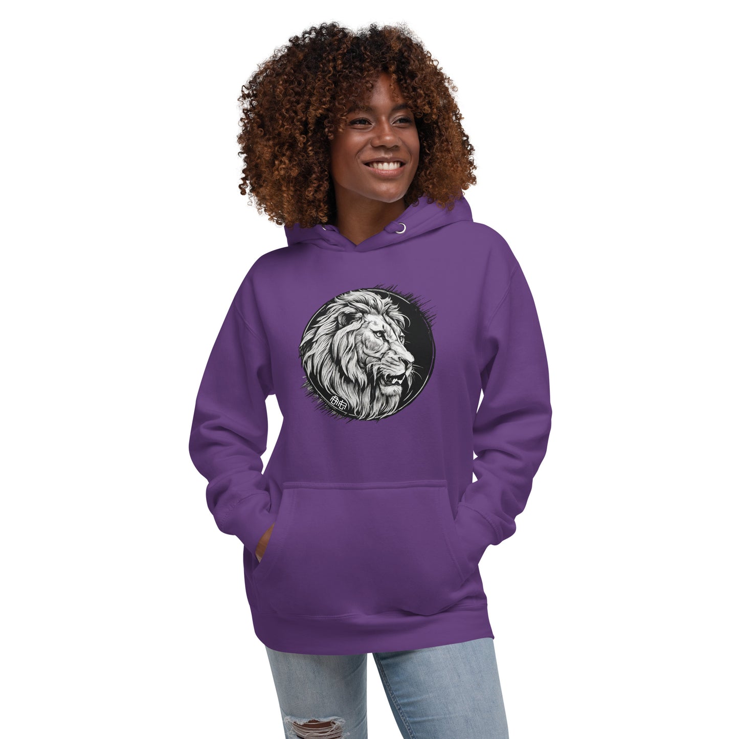 Bold As A Lion Apparel Christian Women's Lion Emblem Hoodie