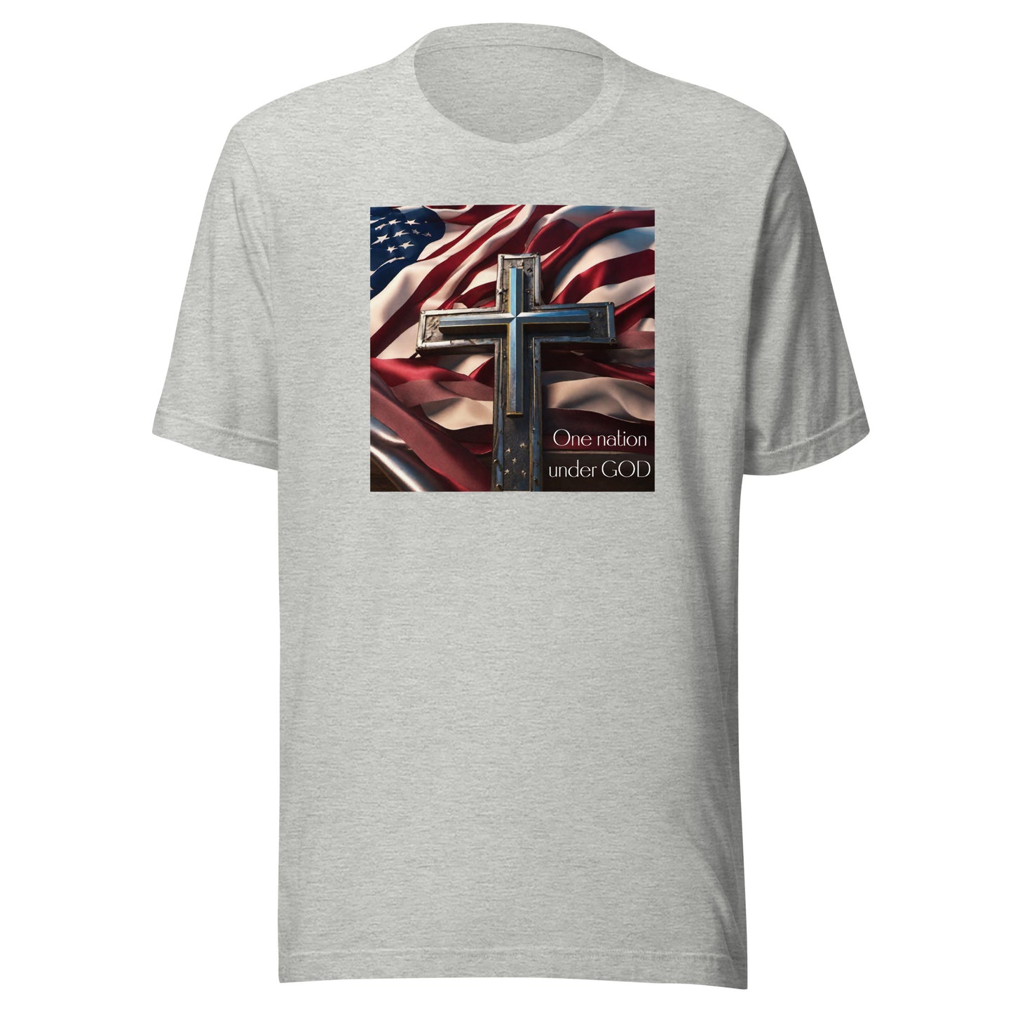 Patriotic Women's Classic Graphic T-Shirt Athletic Heather