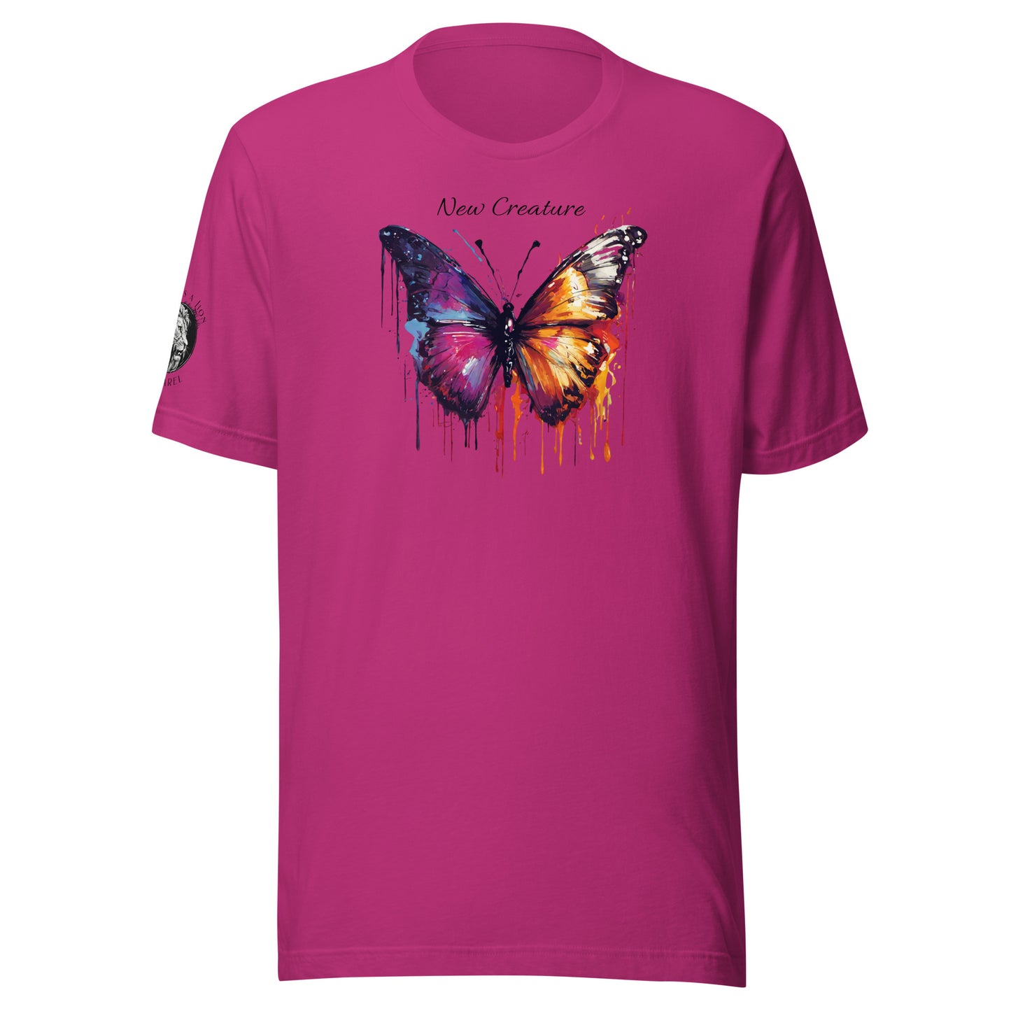 New Creature Christian Women's Beautiful Graphic Classic T-Shirt Berry