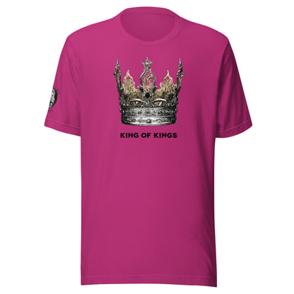 King of Kings Women's Biblical Classic T-Shirt Berry