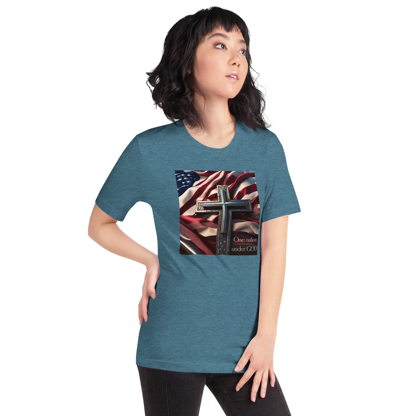 Patriotic Women's Classic Graphic T-Shirt