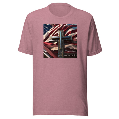 Patriotic Women's Classic Graphic T-Shirt Heather Orchid