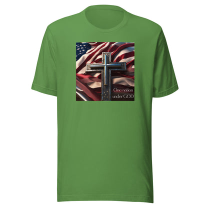 Patriotic Women's Classic Graphic T-Shirt Leaf