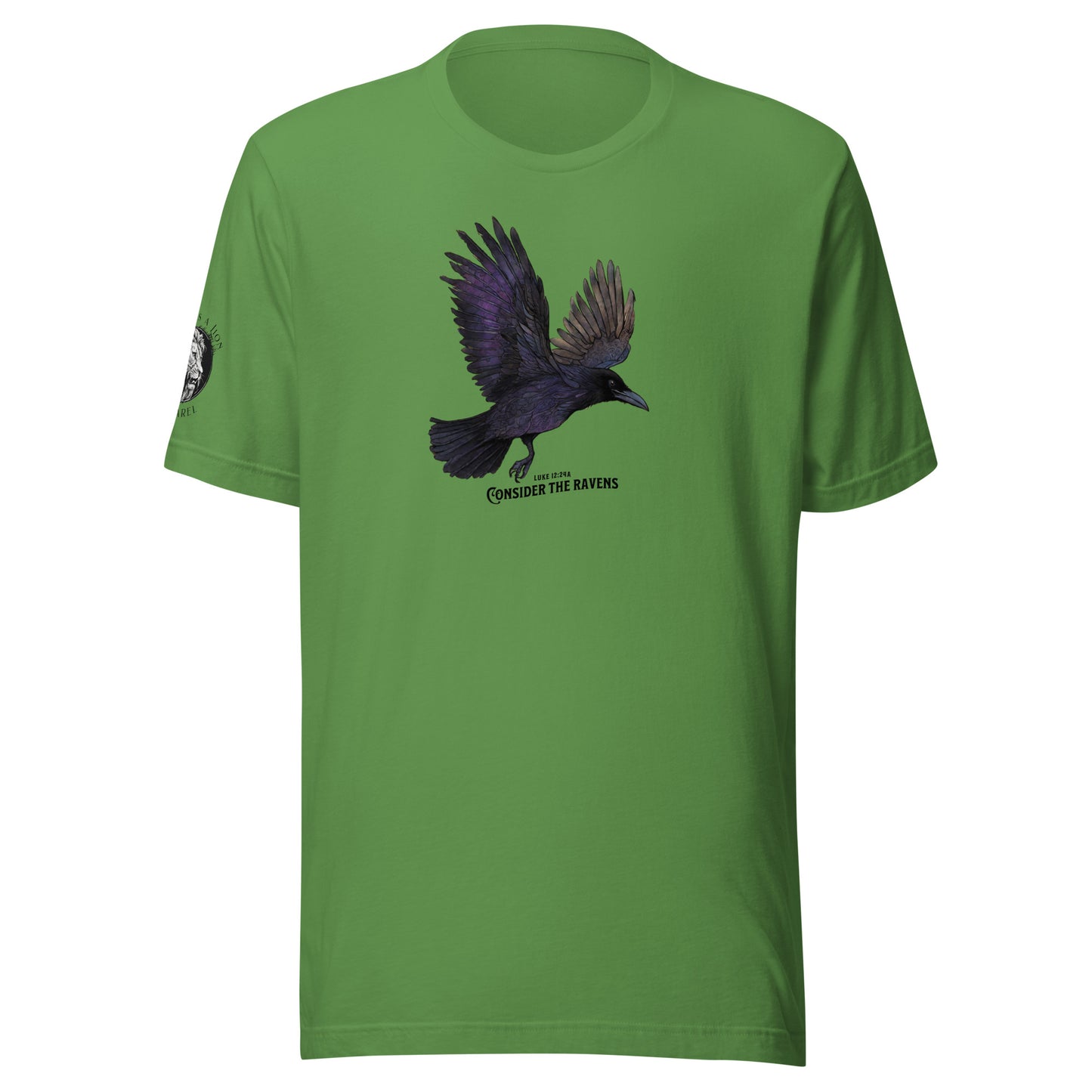 Consider the Ravens Bible Verse Women's Classic T-Shirt Leaf