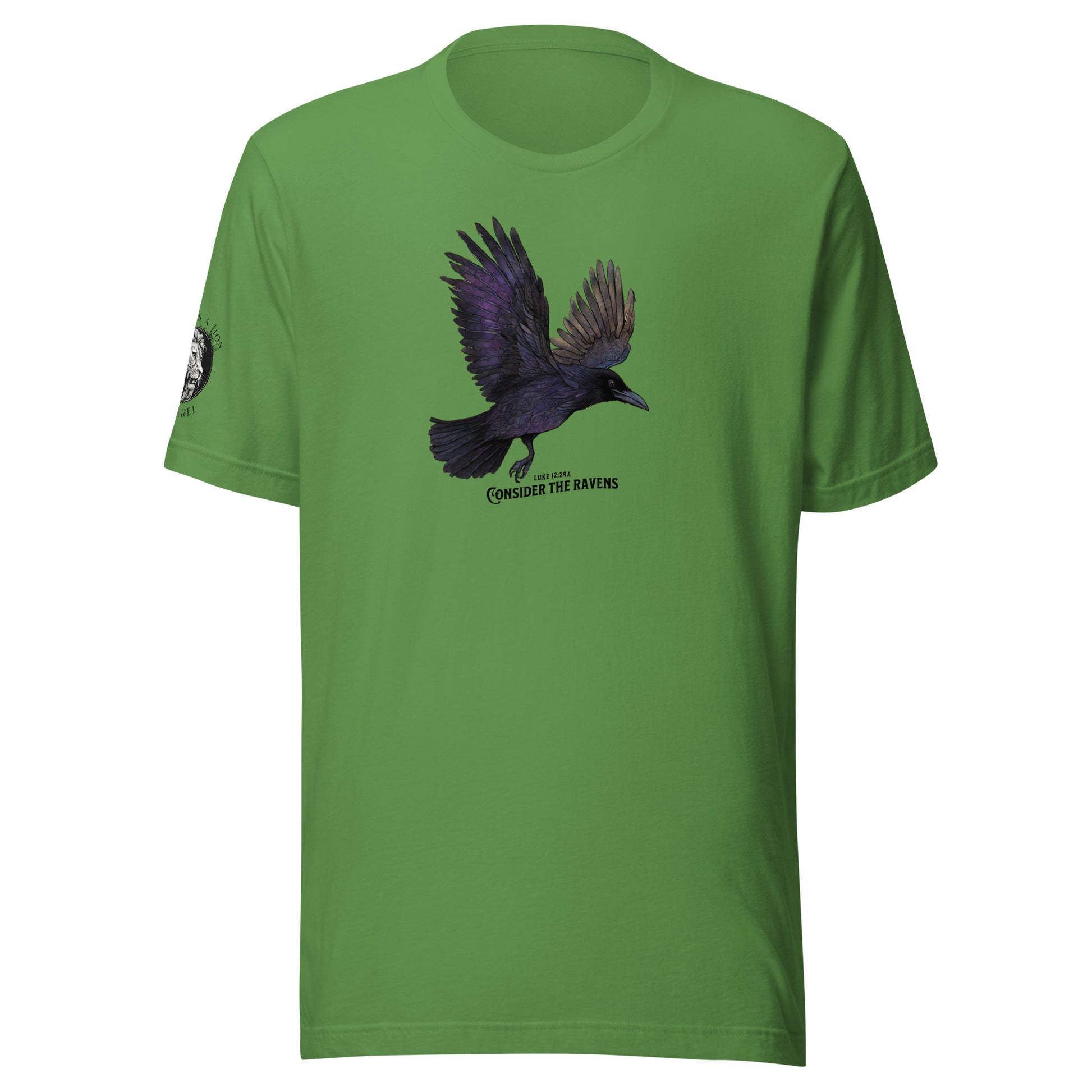Raven Christian Inspired Men's T-Shirt Leaf