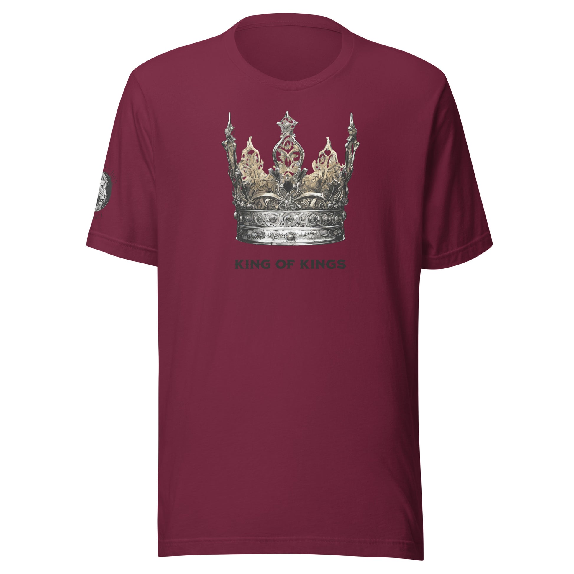 King of Kings Women's Biblical Classic T-Shirt Maroon