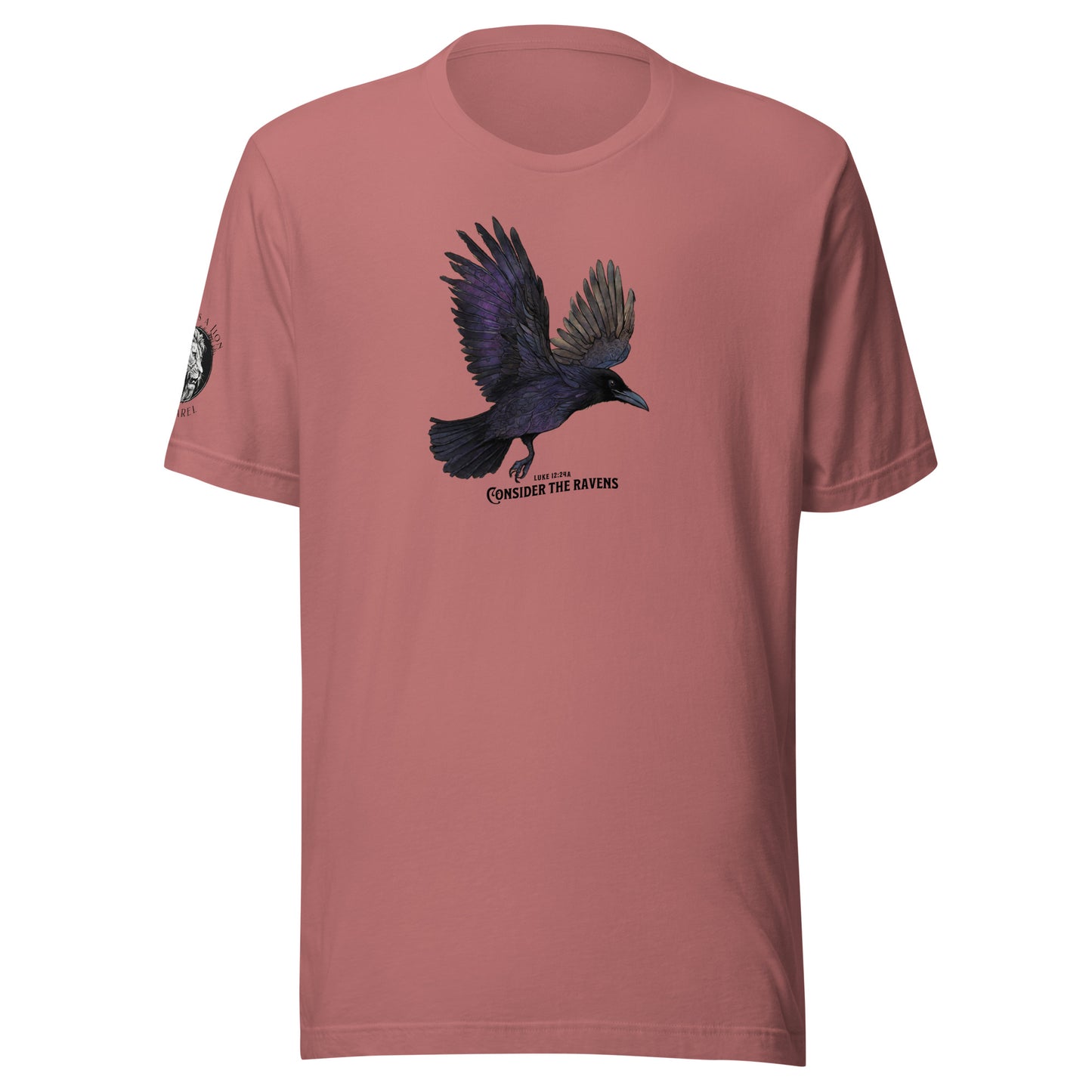 Consider the Ravens Bible Verse Women's Classic T-Shirt Mauve