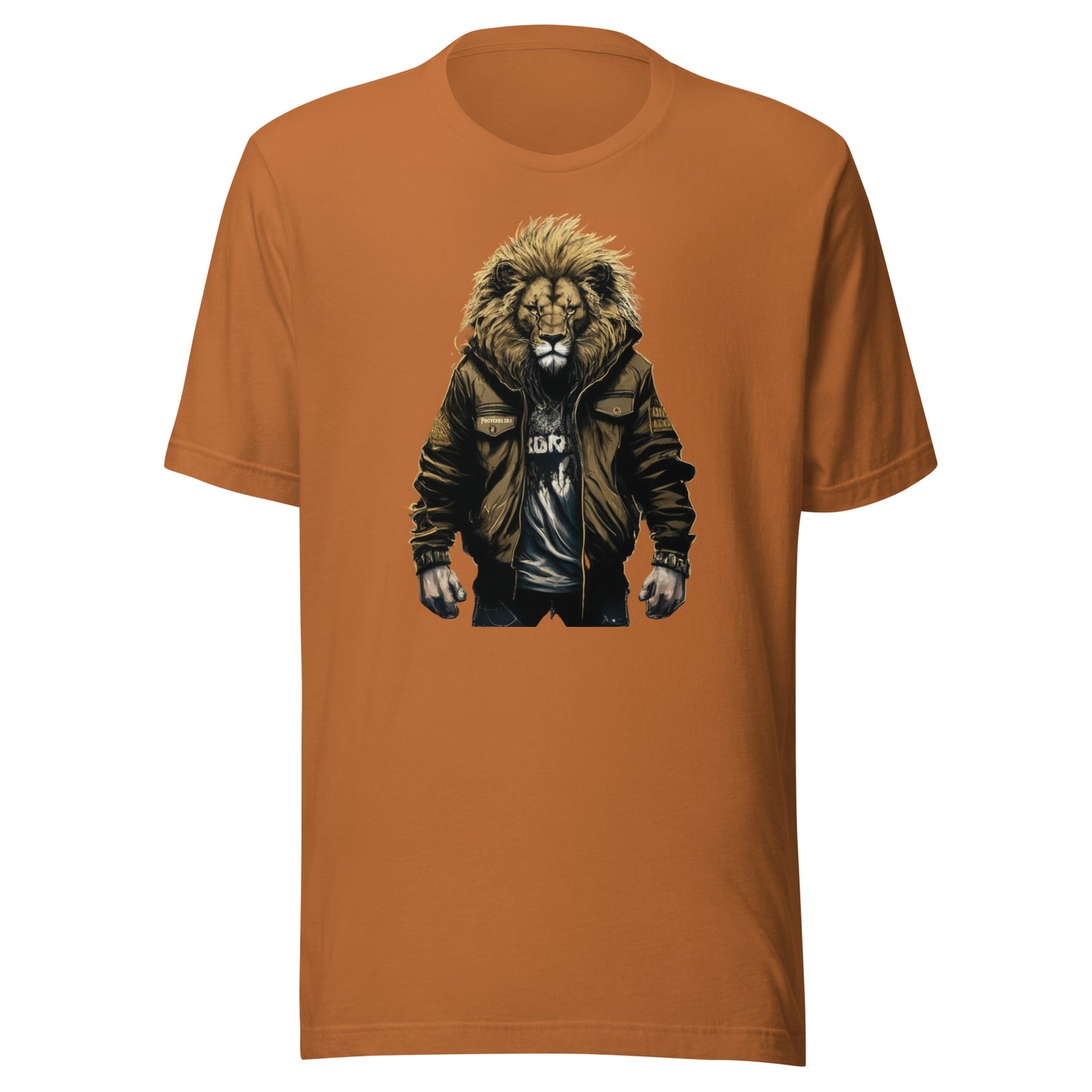 Bold Lion Men's Christian Graphic T-Shirt Toast