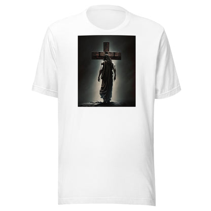 Christ Facing the Cross Women's Christian Classic T-Shirt White