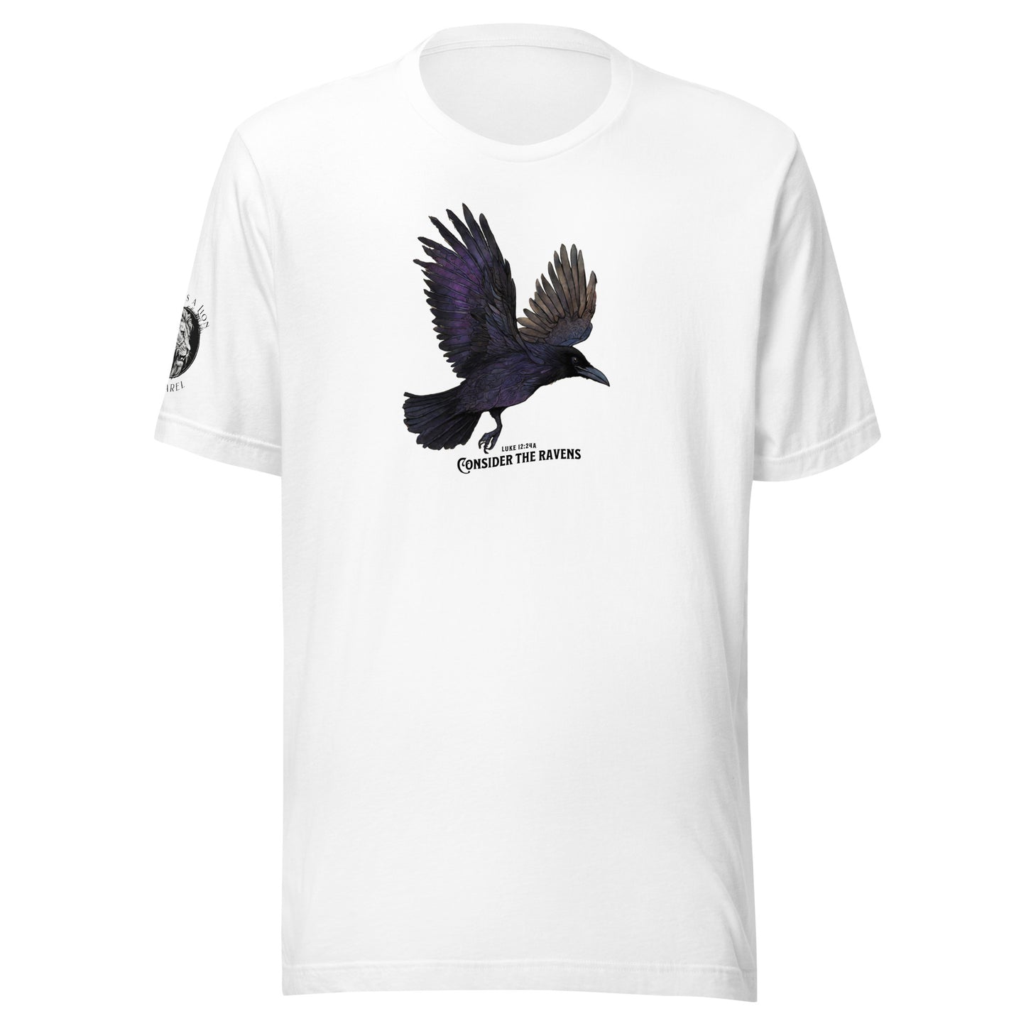 Consider the Ravens Bible Verse Women's Classic T-Shirt White