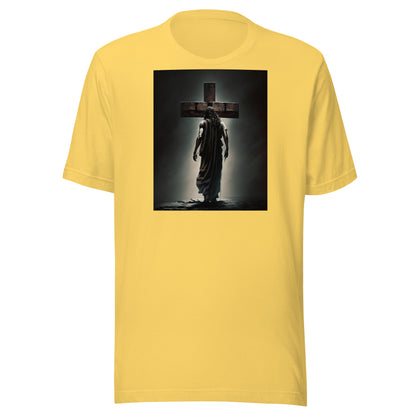 Christ Facing the Cross Women's Christian Classic T-Shirt Yellow