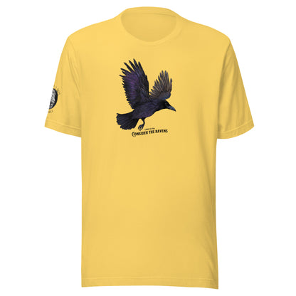 Raven Christian Inspired Men's T-Shirt Yellow