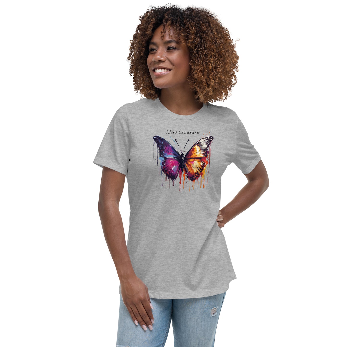 New Creature Christian Women's Beautiful Graphic T-Shirt