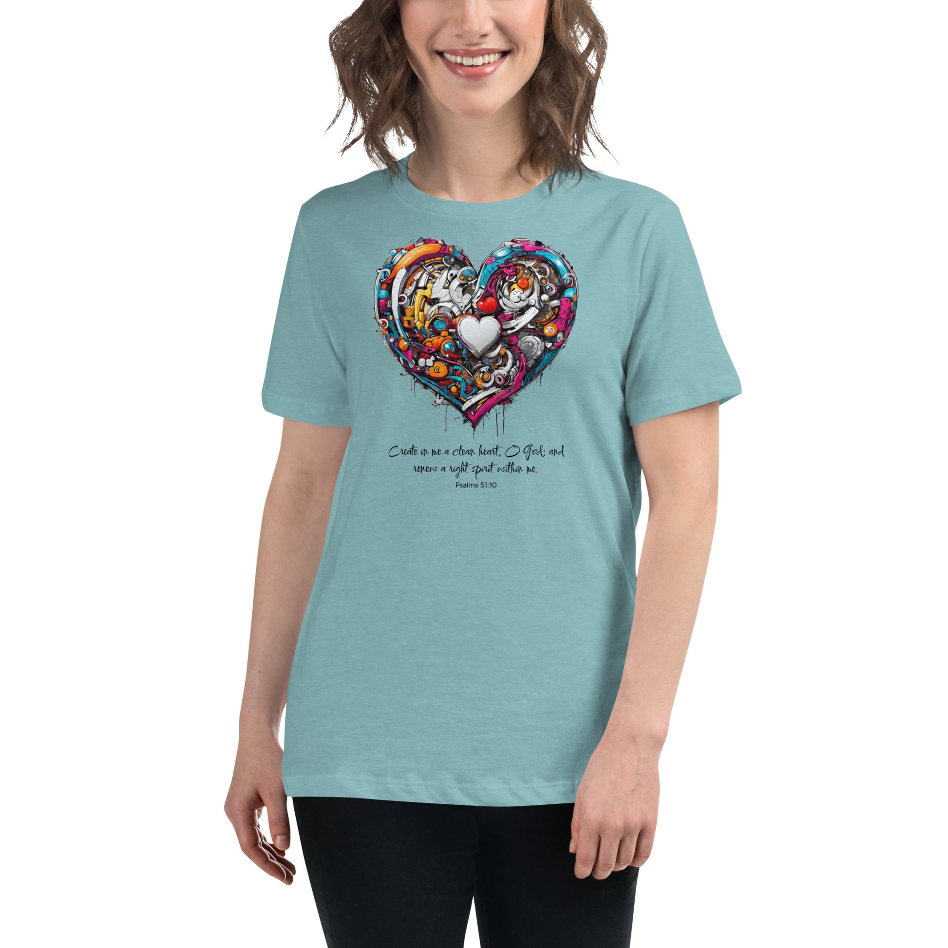 Blessed are the Pure in Heart Women's Christian T-Shirt