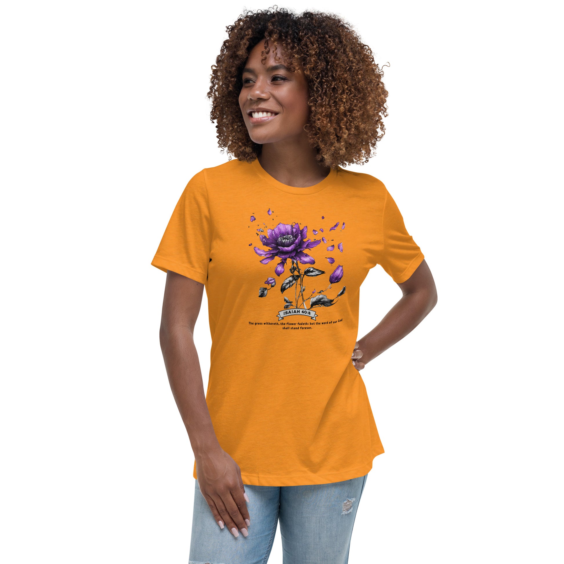 Flower Fadeth Women's Christian T-Shirt