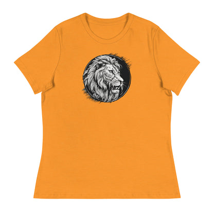 Bold As A Lion Apparel Women's Christian T-Shirt Heather Marmalade