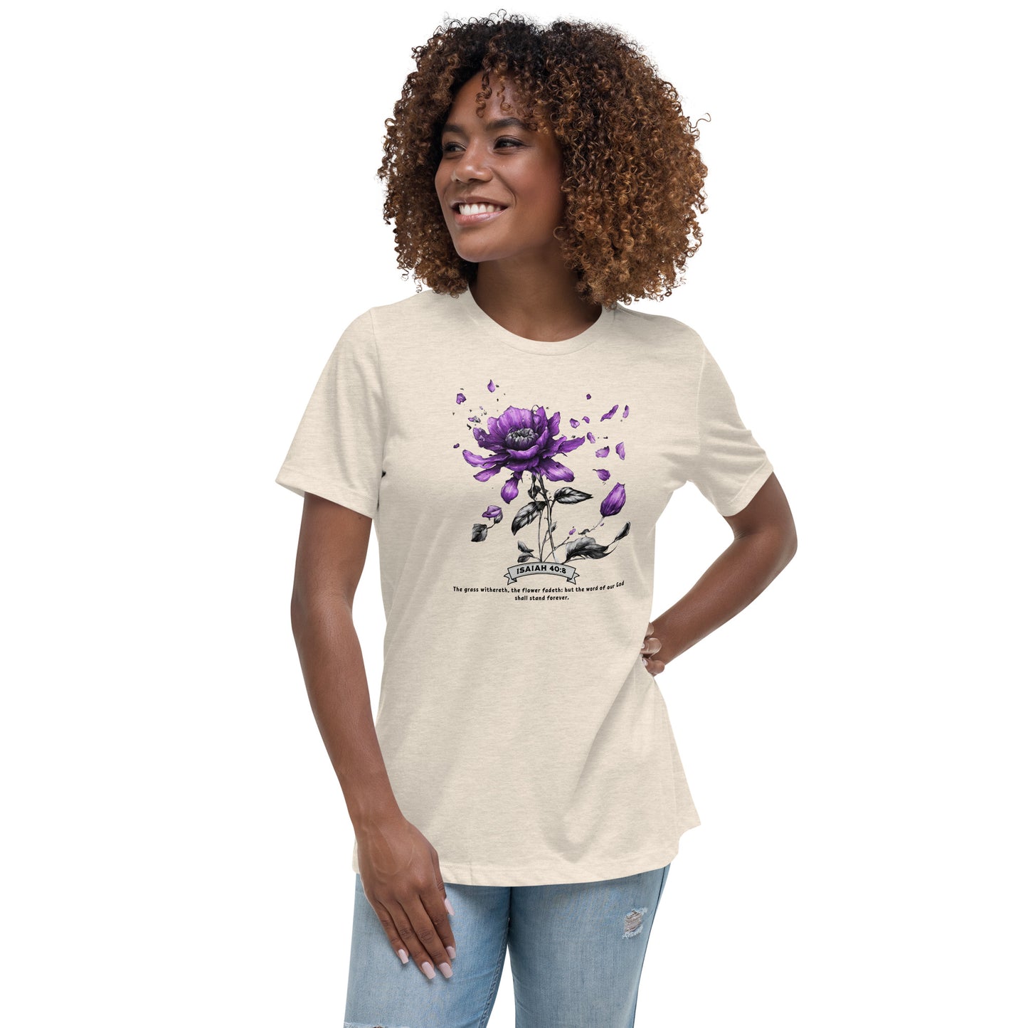 Flower Fadeth Women's Christian T-Shirt
