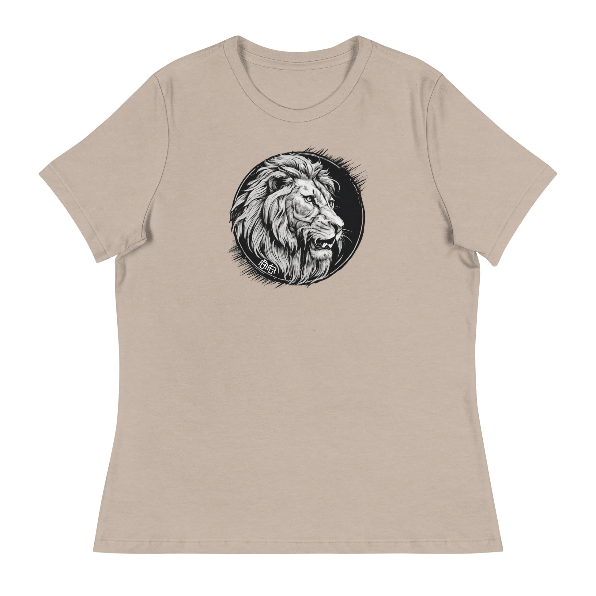 Bold As A Lion Apparel Women's Christian T-Shirt Heather Stone