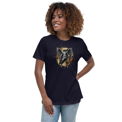 Biblical Archangel Bold Christian Women's T-Shirt