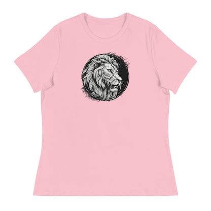 Bold As A Lion Apparel Women's Christian T-Shirt Pink