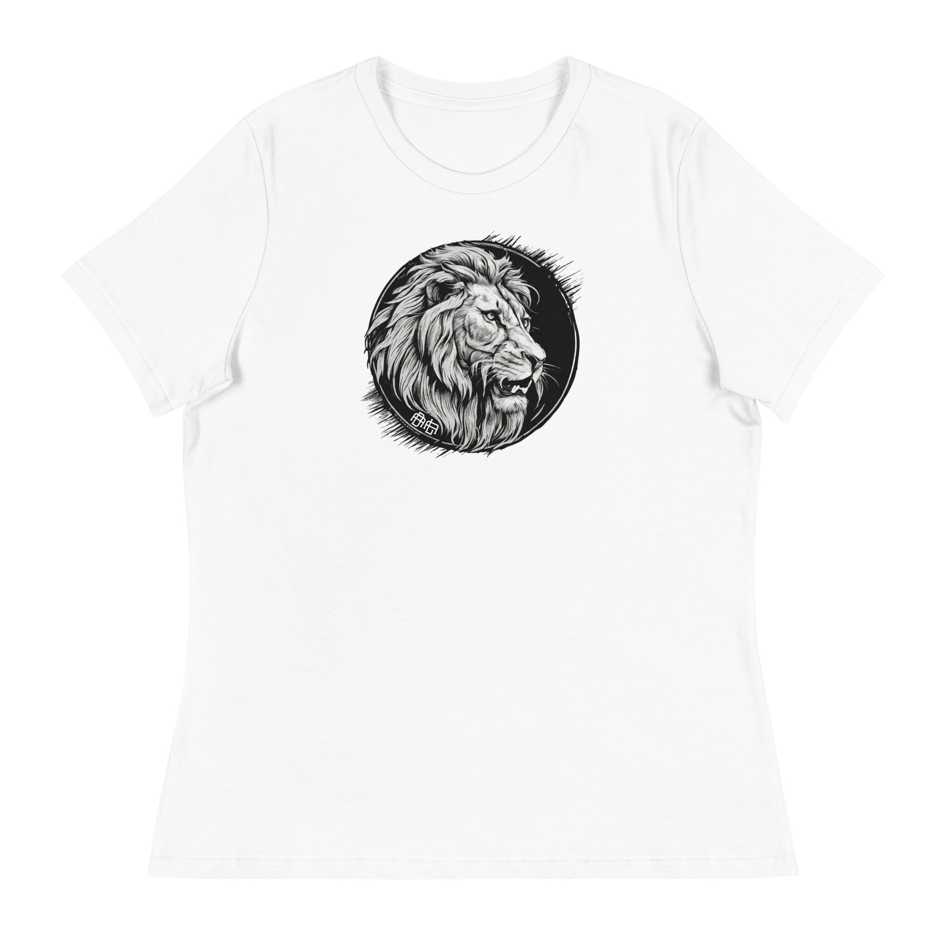 Bold As A Lion Apparel Women's Christian T-Shirt White