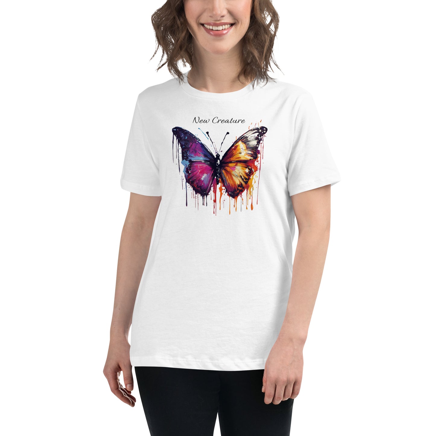 New Creature Christian Women's Beautiful Graphic T-Shirt